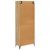 vidaXL Highboard z szufladą Dąb rzemieślniczy 69,5 x 34 x 180 cm
