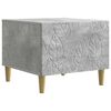 vidaXL Stolik kawowy Betonowy szary 50 x 49 x 40 cm