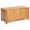 vidaXL Skrzynia do przechowywania 90 x 45 x 45 cm Dąb lite