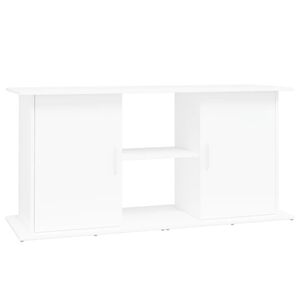 vidaXL Szafka pod akwarium, biała, 121x41x58 cm