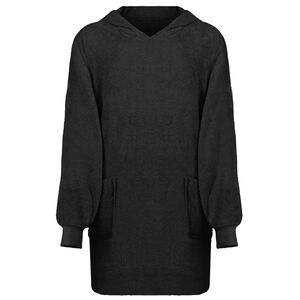 vidaXL Bluza-koc KINN Czarny L bawełna