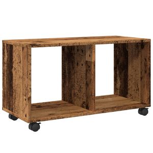 vidaXL Szafka na k&oacute;łkach, stare drewno, 72x33x42,5 cm