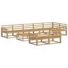 vidaXL Zestaw sof na zewnątrz 9 pcs Biały 79 x 79 x 37 cm