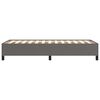 vidaXL Rama ł&oacute;żka, szara, 90x190 cm, sztuczna sk&oacute;ra