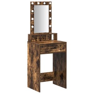 vidaXL Toaletka Brązowy 50 x 41 x 140 cm Drewno inżynieryjne