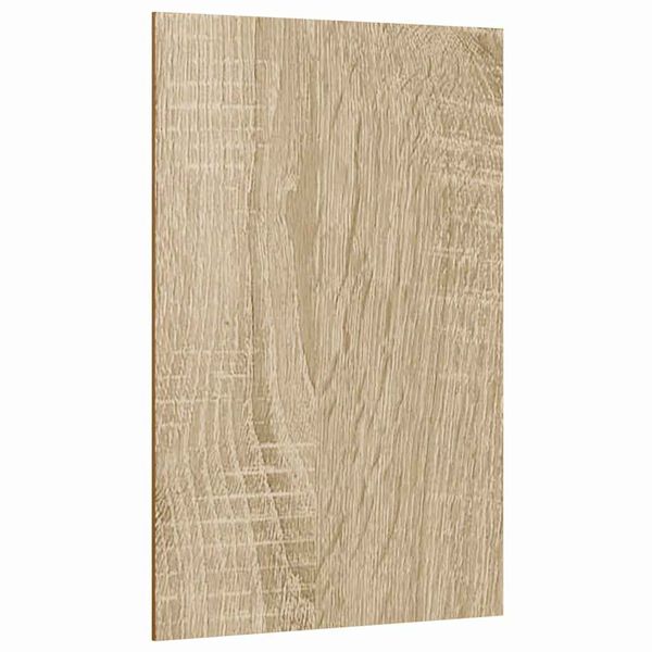 vidaXL Panele dekoracyjne 12 pcs Dąb Sonoma 40 x 60 x 0.27 cm