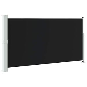vidaXL Markiza boczna na taras, 160 x 300 cm, czarna