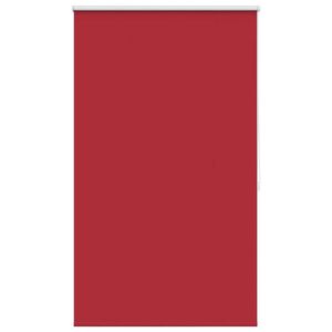 vidaXL Roleta zaciemniająca 84,4x175 cm Szerokość tkaniny 80 cm czerwona