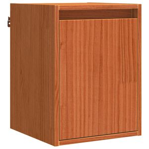 vidaXL Szafka ścienna Woskowy Brąz 30 x 30 x 40 cm Lite drewno sosnowe