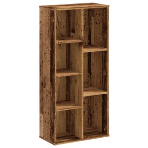 vidaXL Regał, stare drewno, 50x25x105 cm, materiał drewnopochodny
