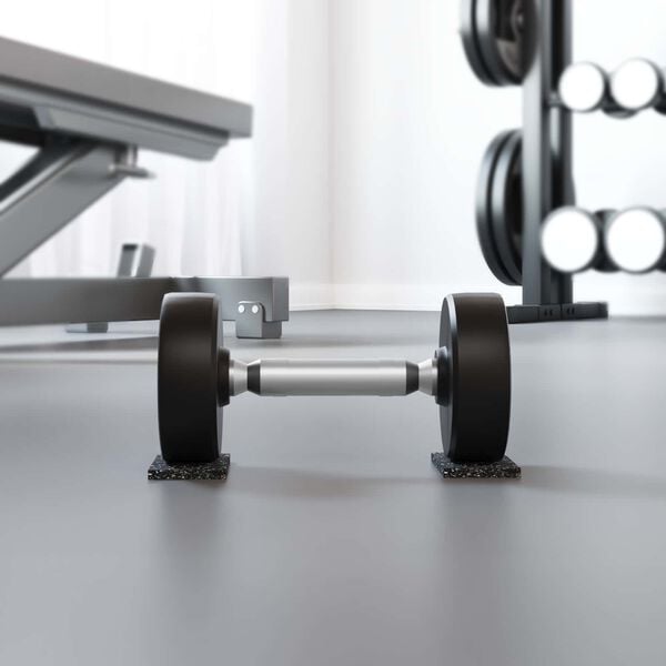 vidaXL Rolka Gumowa Czarny Guma