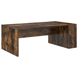 vidaXL Stolik kawowy Dąb wędzony 95 x 50 x 34 cm Drewno inżynieryjne