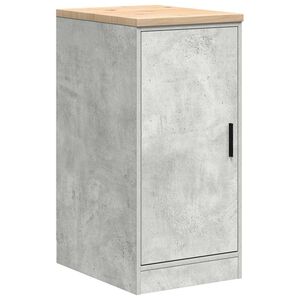 vidaXL Garażowa szafka do przechowywania Szary beton 40x51x85 cm
