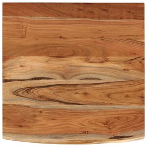 vidaXL Blat biurka, 80x80x2,5 cm, drewno akacjowe, naturalna krawędź