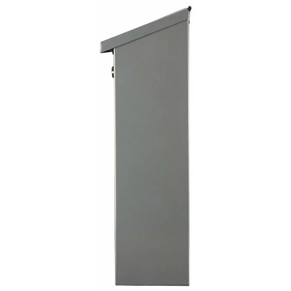 Perel Skrzynka na listy Monaco, srebrna, BG30003