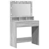 vidaXL Toaletka Szary Sonoma 78,5 x 41 x 135 cm Drewno inżynieryjne