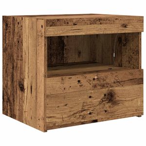 vidaXL Szafka Nocna Stare drewno 50 x 40 x 45 cm Drewno inżynieryjne