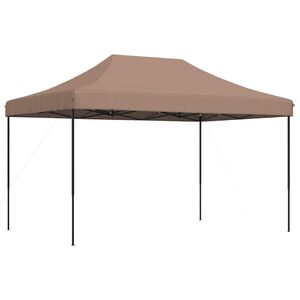 vidaXL Namiot Imprezowy 292 x 440 x 315 cm brązowy Materiał Oxford