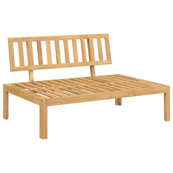 vidaXL Zestaw Sof Ciemnoszary 120 x 92 x 69 cm Lite Drewno Akacji