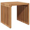 vidaXL St&oacute;ł Ogrodowy Brązowy 45 x 45,5 x 45,5 cm Lite drewno teakowe