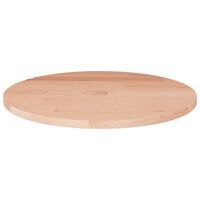 vidaXL Okrągły blat do stolika, Ø30x1,5 cm, surowe drewno dębowe
