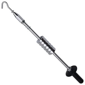 vidaXL Młotek ślizgowy z hakiem, 63 cm, stal węglowa
