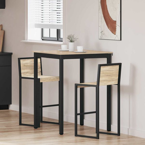 vidaXL Stoły do jadalni Materiał drewnopochodny