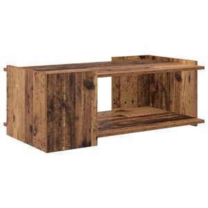 vidaXL Stolik kawowy Stare drewno 90 x 50 x 33 cm Drewno inżynieryjne