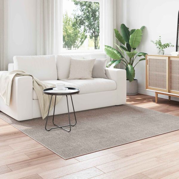 vidaXL Dywany pokojowe LUGO Kremowy i Taupe 200 x 200 cm Poliester