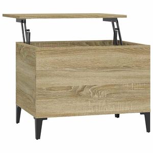 vidaXL Stolik kawowy, dąb sonoma 60x44,5x45 cm materiał drewnopochodny