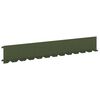 vidaXL Krawężnik do trawnika 10 pcs 102 x 15 x 4 cm Stal