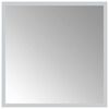 vidaXL Lustro łazienkowe z LED, 40x40 cm