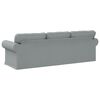 vidaXL Sofa Jasnoszary 245 x 82 x 80 cm tkanina