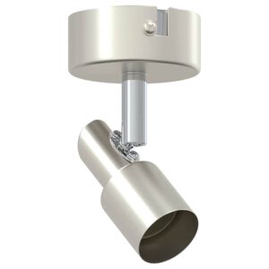 vidaXL Reflektor sufitowy Z reflektorami Nikiel 8 x 8 x 10,5 cm Stal