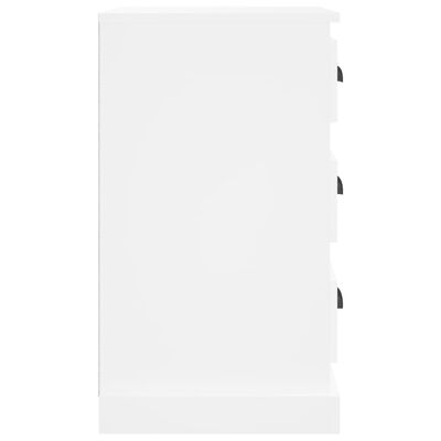 vidaXL Szafka nocna, biała, 39x39x67 cm, materiał drewnopochodny