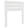 vidaXL Zagł&oacute;wek Biały 100 cm Materiał drewnopochodny