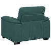 vidaXL Sofa Fotel Ciemnozielony 100x81x84 cm Tkanina