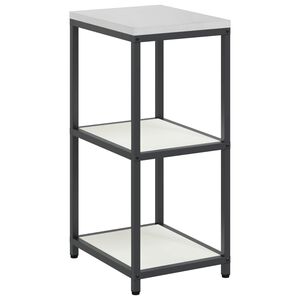 vidaXL Regal Kuchenny HATTEM Biały 40 x 50 x 92 cm Stal
