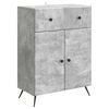vidaXL Bufet Betonowy szary 66 x 34,5 x 90 cm Drewno inżynieryjne