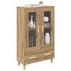 vidaXL Highboard z szufladą Dąb rzemieślniczy 70 x 31 x 115 cm