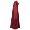 vidaXL Bluza-koc Bordeaux Czerwony m Flanela
