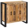 vidaXL Bufet Brązowy 80 x 33 x 70 cm lite drewno mango