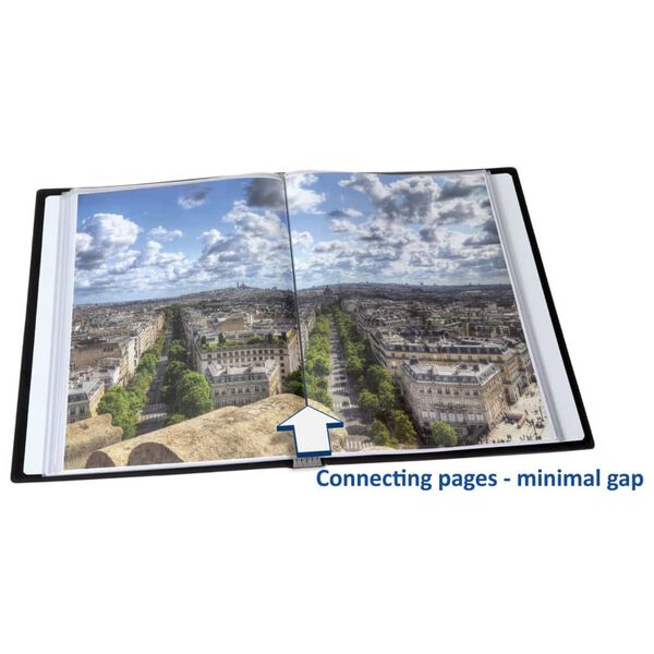 rillstab Album ofertowy A4, 50 kieszeni, czarny