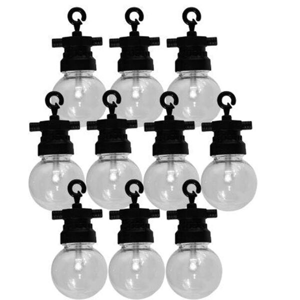 Luxform Ogrodowe lampki imprezowe LED Fiji, 10 szt.