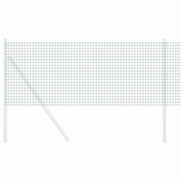 vidaXL Spawana siatka ogrodzeniowa Zielony 0.5 x 100 m