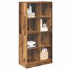 vidaXL Highboard Stare drewno 68 x 37 x 142 cm Materiał drewnopochodny