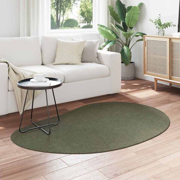 vidaXL Dywany pokojowe HUARTE Leśnozielony 120 x 170 cm Poliester