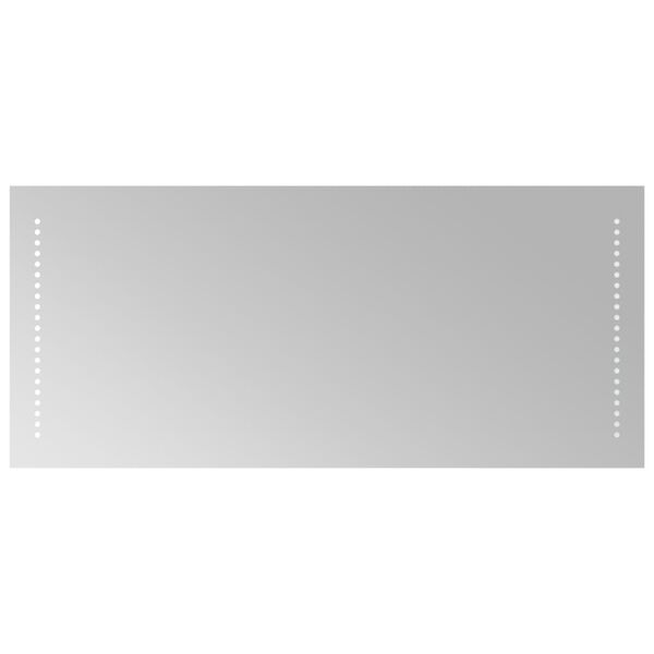 vidaXL Lustro łazienkowe z LED, 90x40 cm