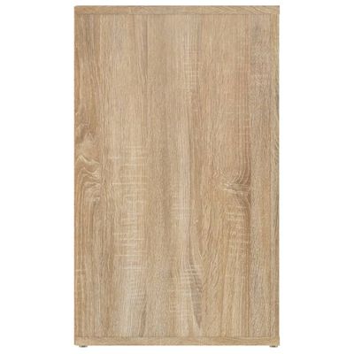 vidaXL Szafka nocna, dąb sonoma, 50x36x60 cm, materiał drewnopochodny