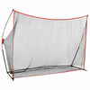 vidaXL Siatka treningowa do gry w golfa, 356x92,5x215 cm, metalowa